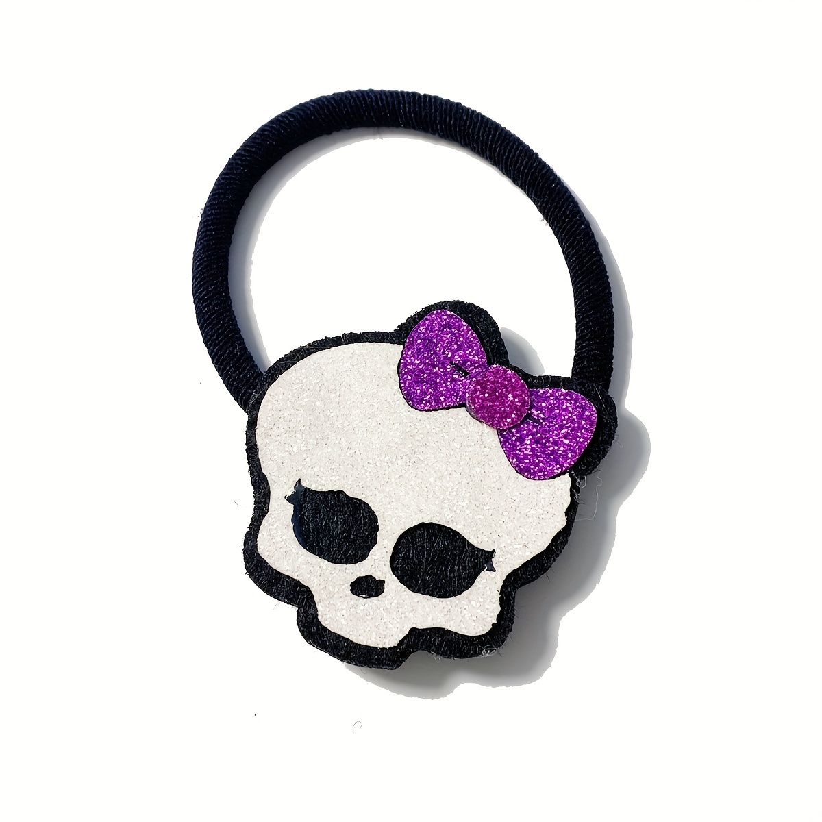 Halloween Hair Scarves Tie Pumpkin Skull Pattern Hair Ring Ponytail Holder  Hair Rope Women Girls Hair Accessories - Temu