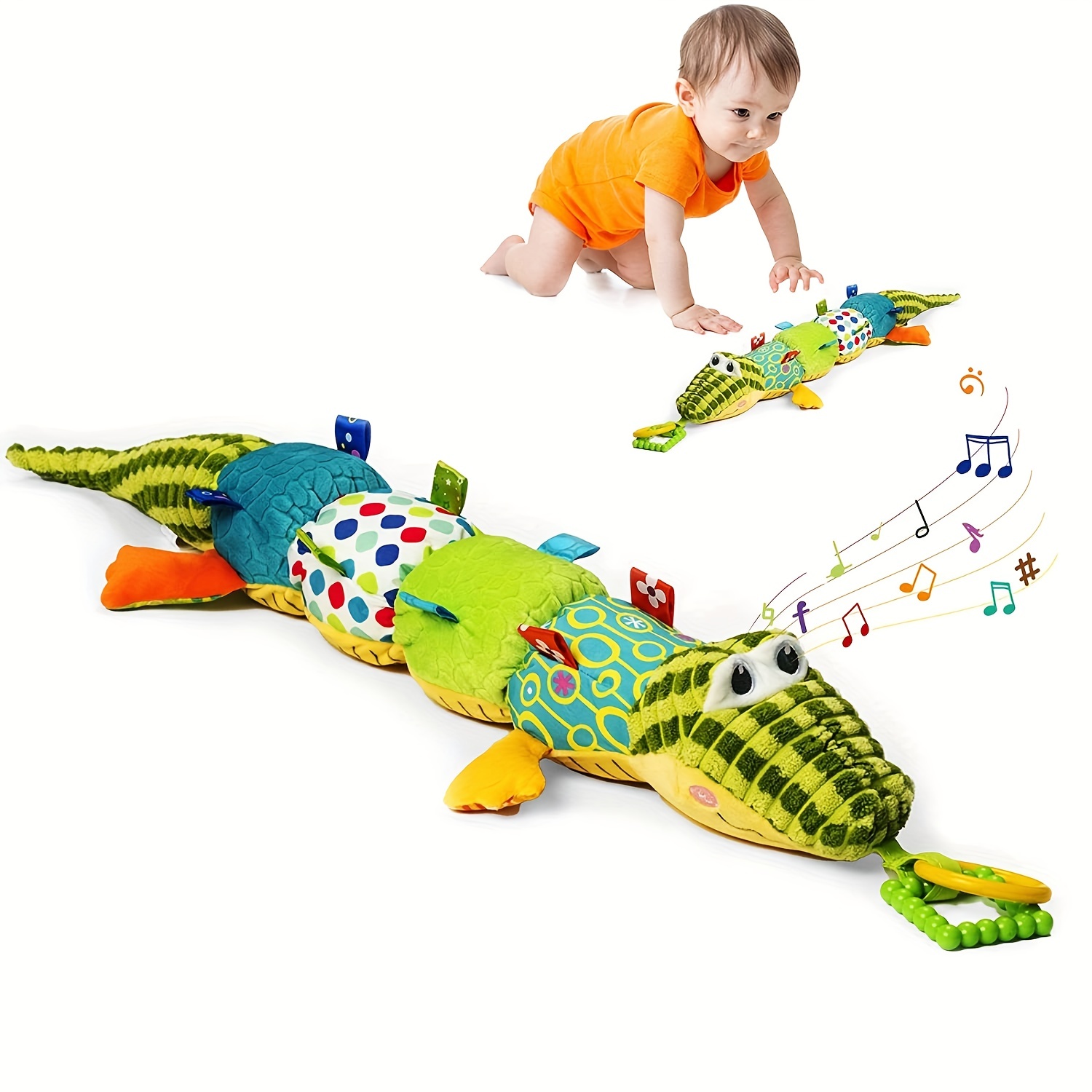 Juguetes para bebés de 6 a 12 meses, con luz musical, tiempo boca abajo,  juguetes para bebés de 3-6, 7, 8, 9, 12-18 meses, proyector giratorio