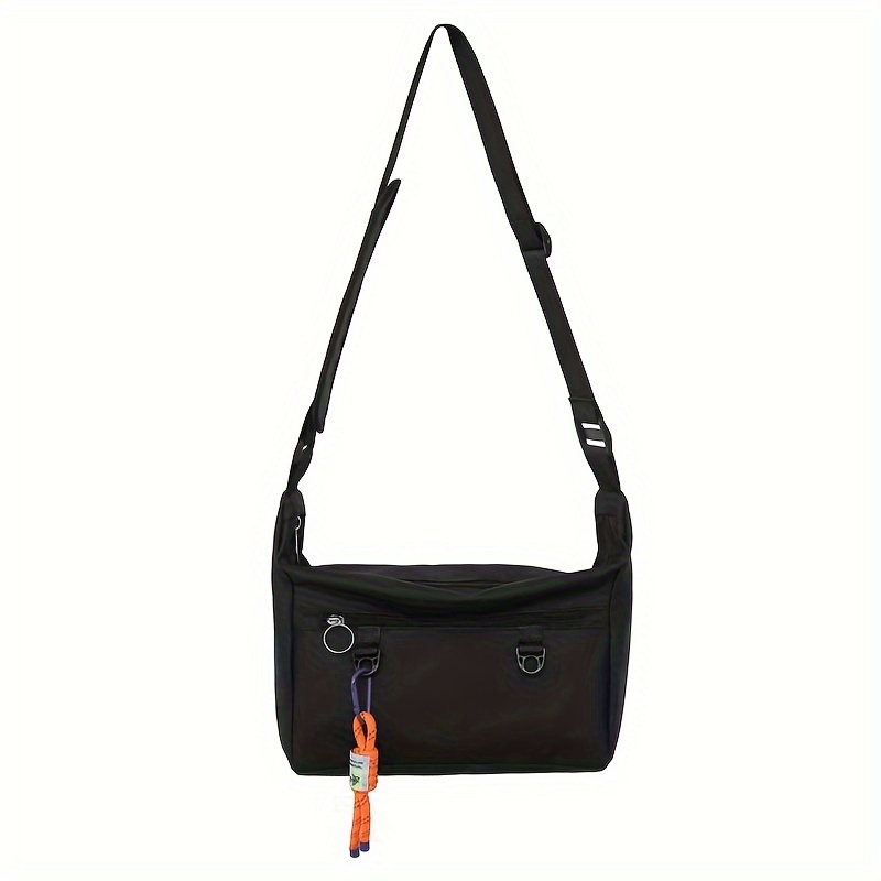 1pc Men's Crossbody Bag, Fashion And Generous Simple And Versatile Bag,  Zipper Position Random