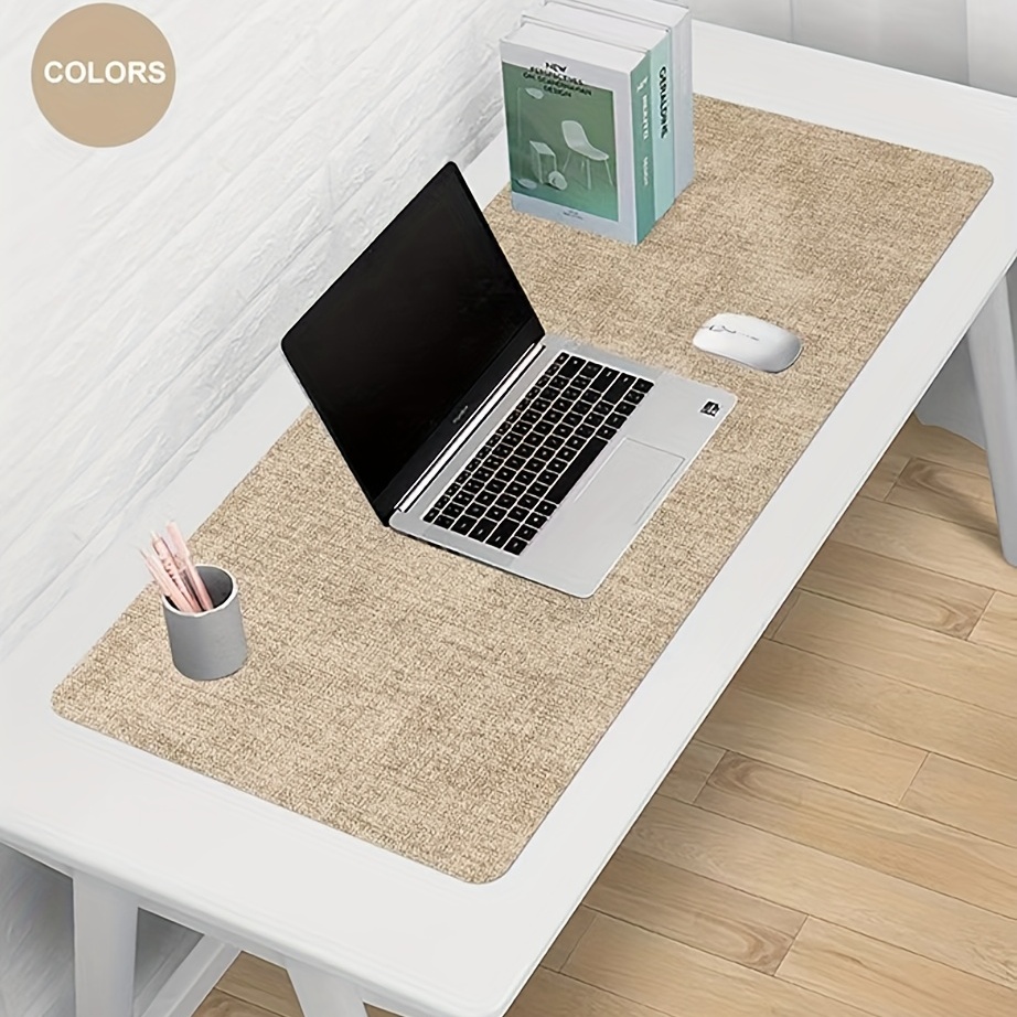 Non Slip Leather Mouse Pad - Double Sided Design