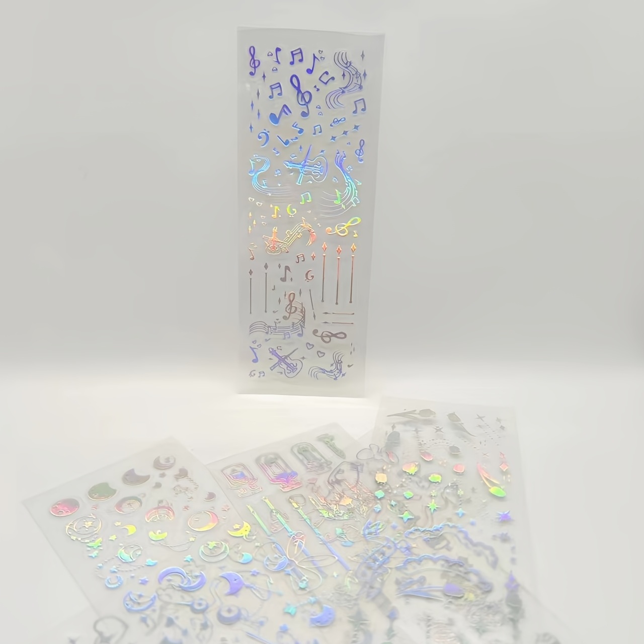 Premium Sticker - Sparkly Holographic Glitter Kawaii Kiwi