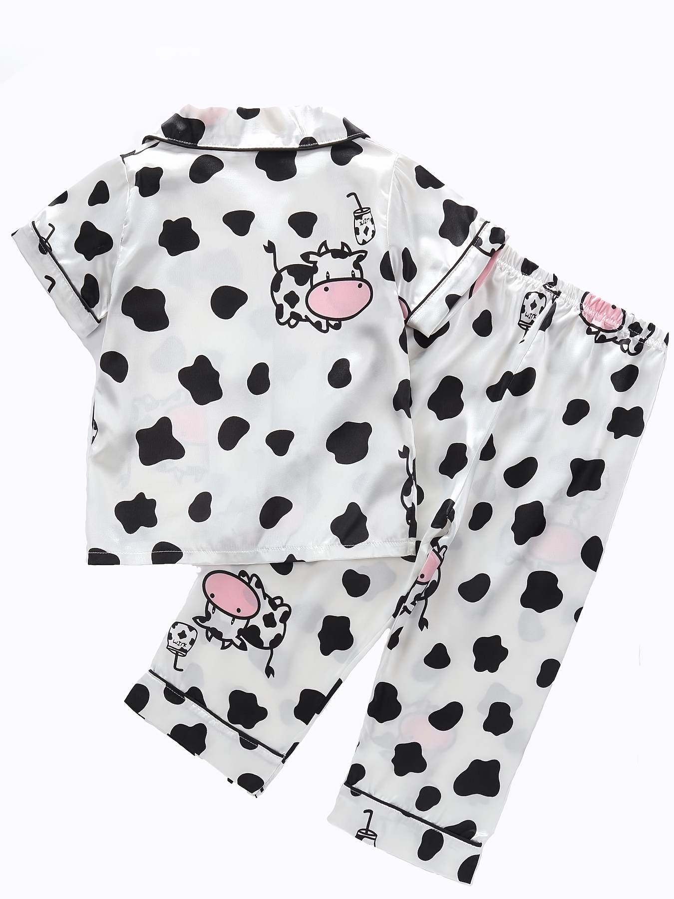 Kids cow pajamas hot sale