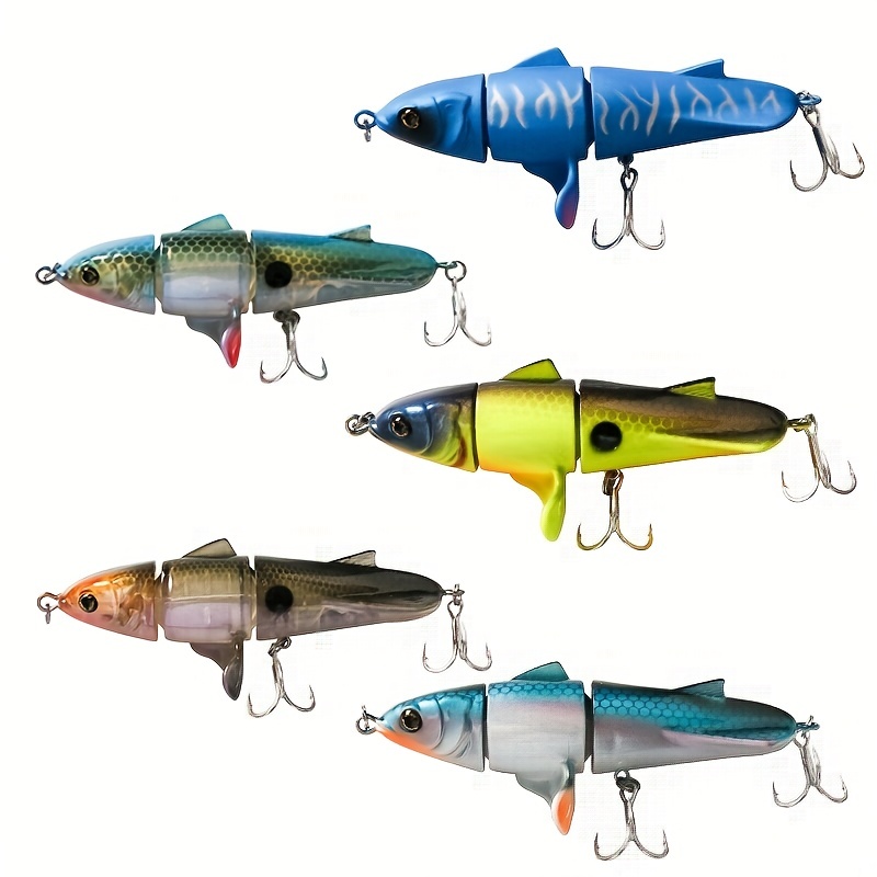 HENGJIA PE018 10cm/13g Propeller Tractor Shaped Hard Baits Fishing Lures  Tackle Baits Fit Saltwater and Freshwater (3#)