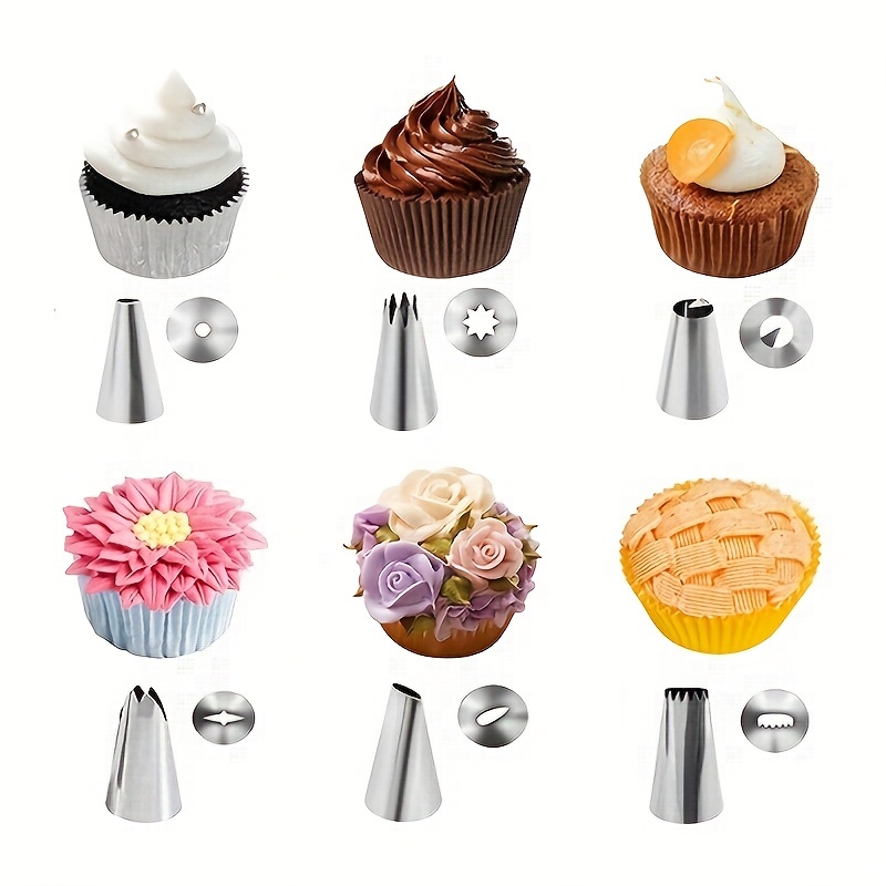 Piping kits for outlet cupcakes