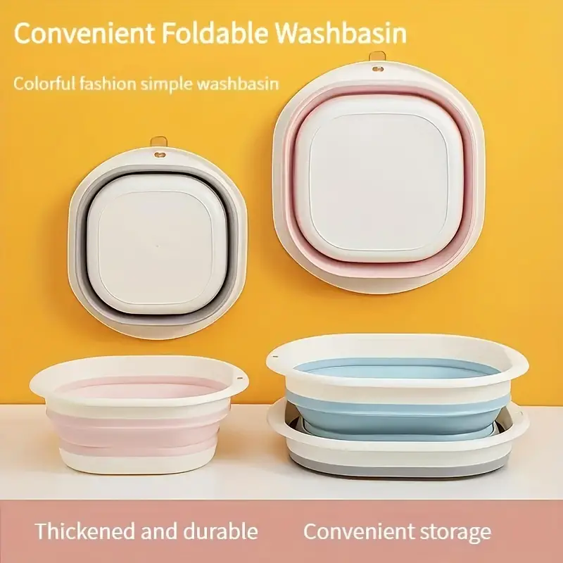 Portable Versatile Collapsible Wash Basin Enhances Your - Temu