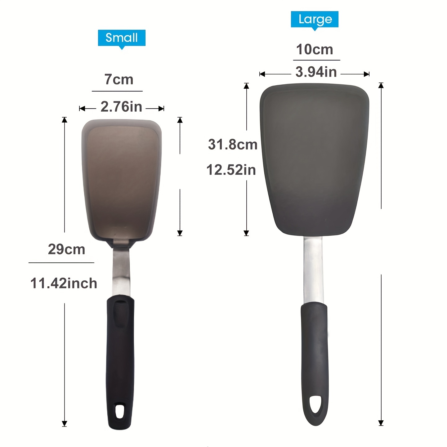 Durable Heat resistant Silicone Spatula For Eggs Crepes - Temu