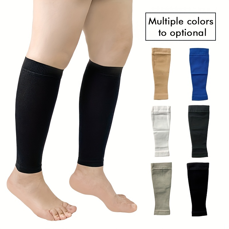 1 Pair Ankle Calf Compression Sleeve Socks Leg Guard Warmer