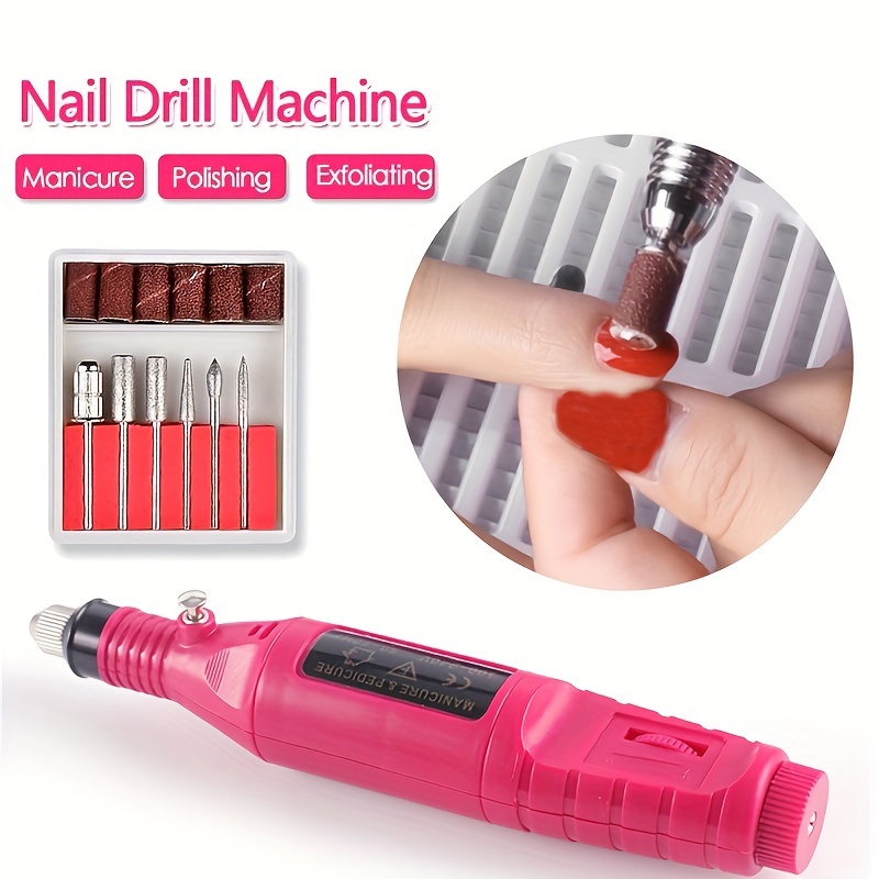 Major Dijit Acrylic Nail Art Kit,Electric Nail Drill Set , Nail Lamp  Manicure Dryer Lamp, Nails Rhinestones,Foils Flakes,3D Nail Art Manicure  Decoration with Gems for Nails Stud Foil for Nails Art) Nail