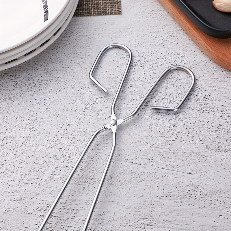 Kitchen Scissor Tong Bbq Tongs Food Clip Charcoal Tongs - Temu