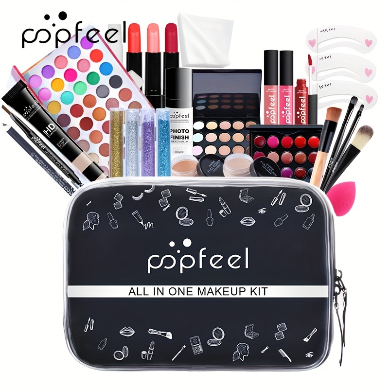 Todo En Uno Kit De Maquillaje Para Niñas Juego Completo De Maquillaje  Regalo, Kit De Maquillaje Profesional, Regalo Del Día De La Madre Para Mamá  - Belleza Y Salud - Temu