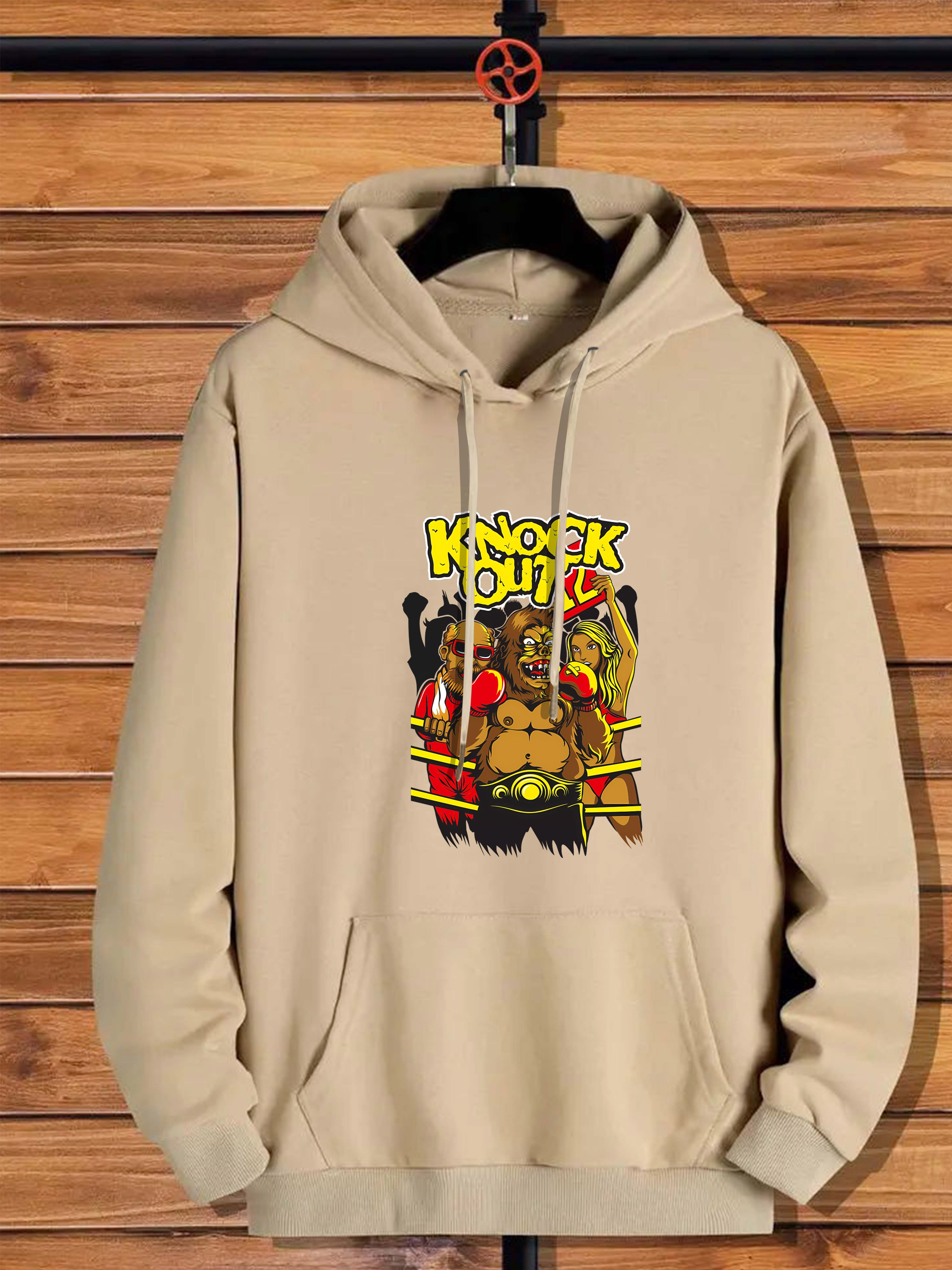 Geometric Pattern Print Hoodie, Cool Hoodies For Men, Men's Casual Graphic  Design Pullover Hooded Sweatshirt With Kangaroo Pocket Streetwear For  Winter Fall, As Gifts - Temu