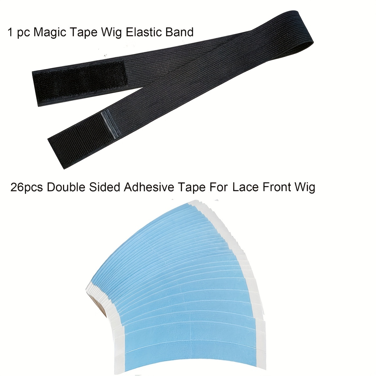 Magic Tape Wig Elastic Band
