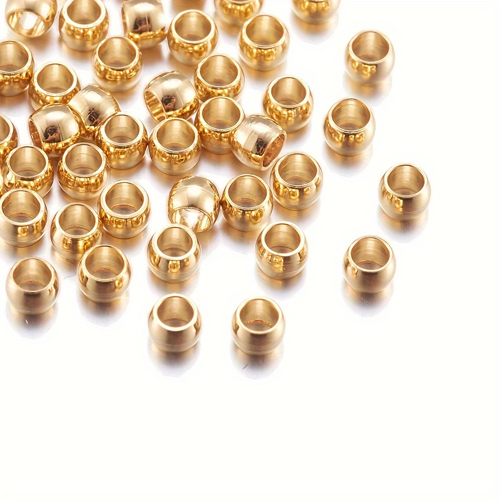 Gold filled Round Seamless Spacers Beads 2mm, 2.5mm, 3mm, 4mm