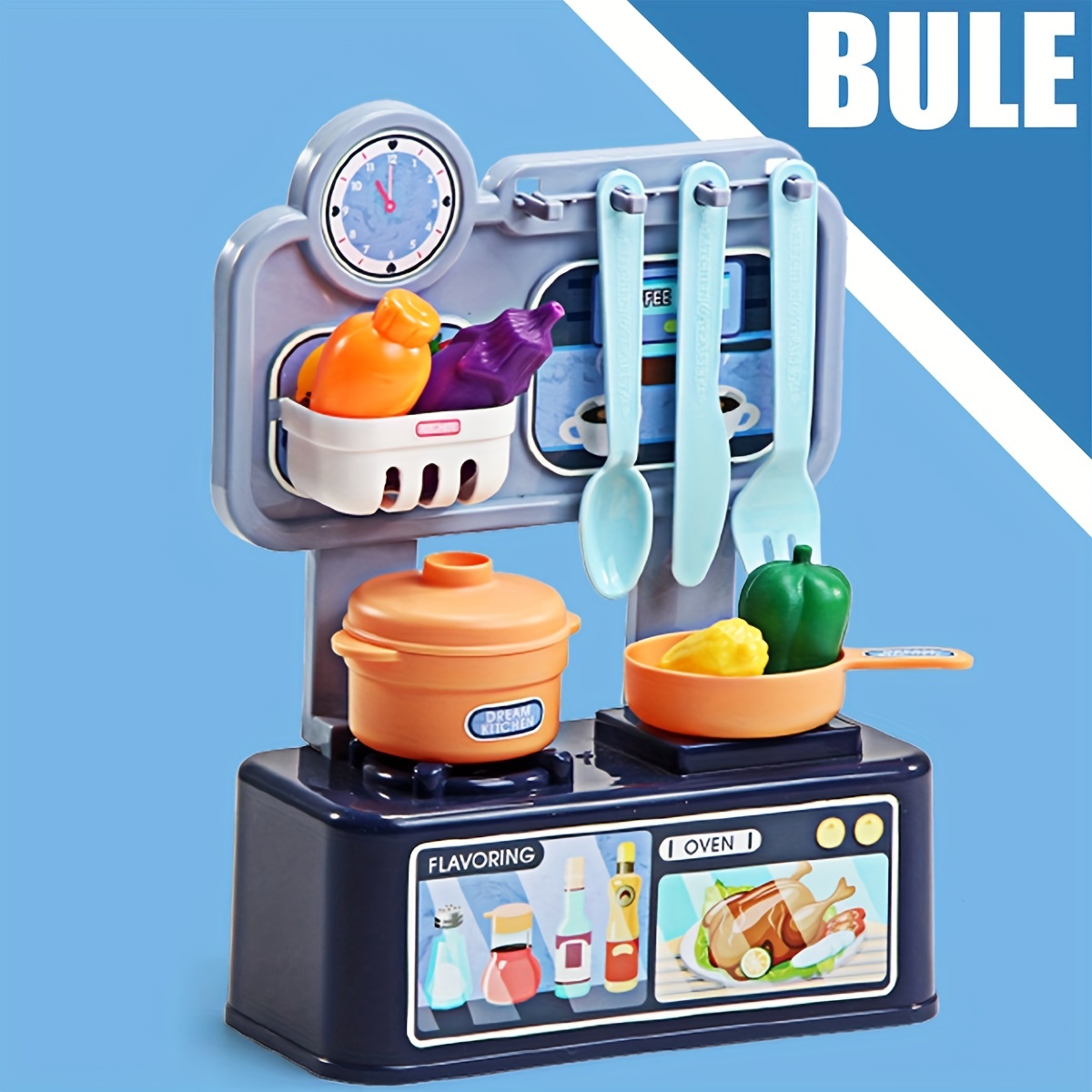 Delightful Pretend Kitchen Fun For Kids: Cooking Sets - Temu