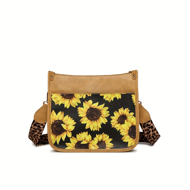 Calvin klein deals sunflower crossbody