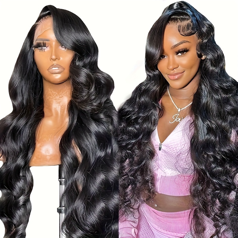 13x6 Transparent Body Wave Lace Wig Human Hair Wigs Temu