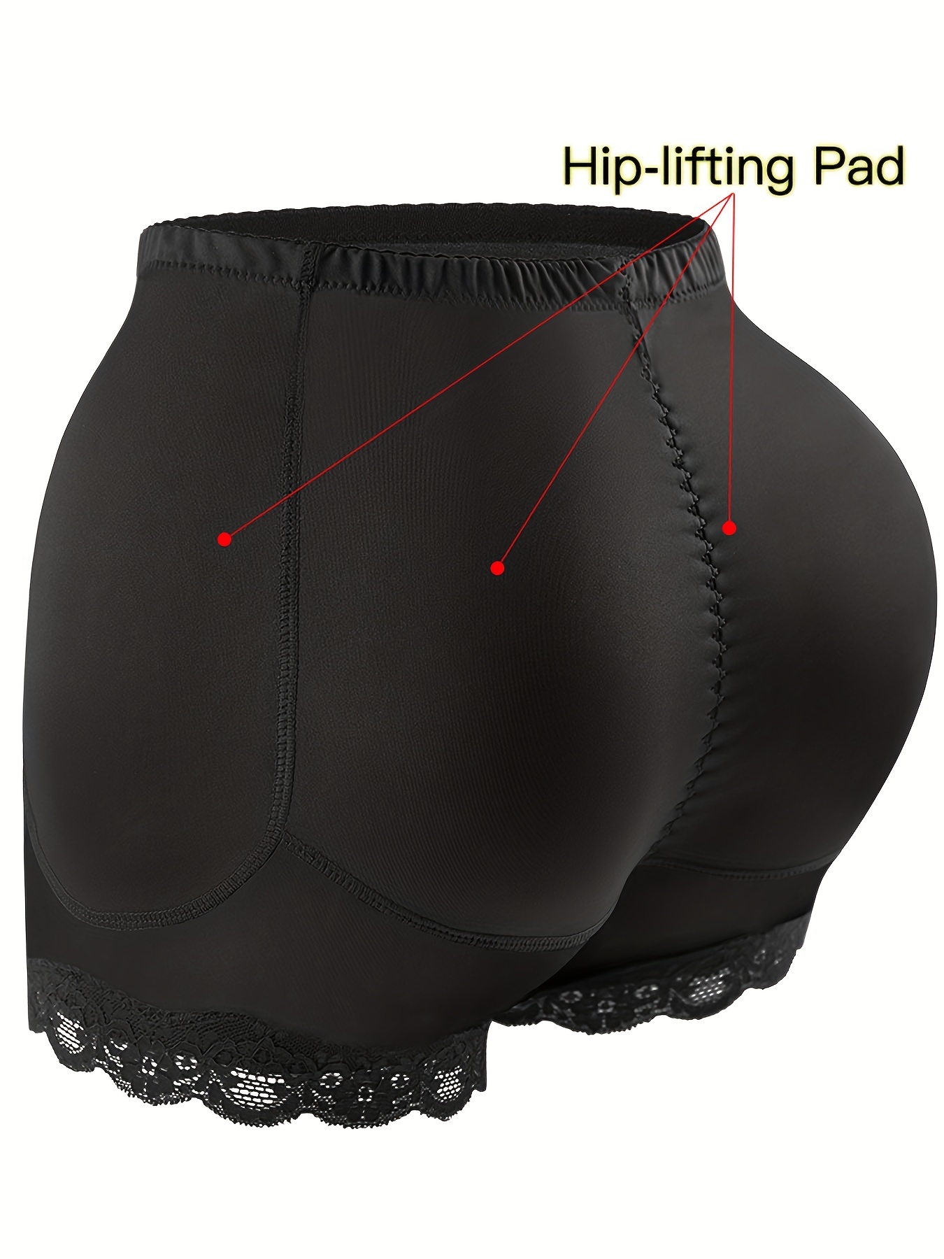 My foam hip/butt pads paired with black leggings and boots for