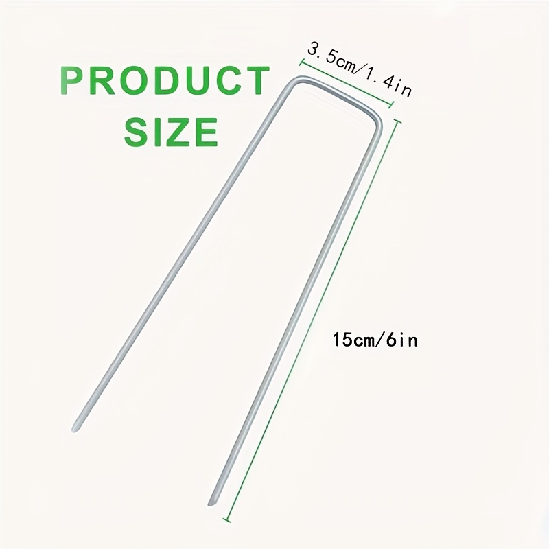 10 30 Packs Orchard Garden U Shaped Ground Nails Plant Pots Planting Bags More Don't Miss