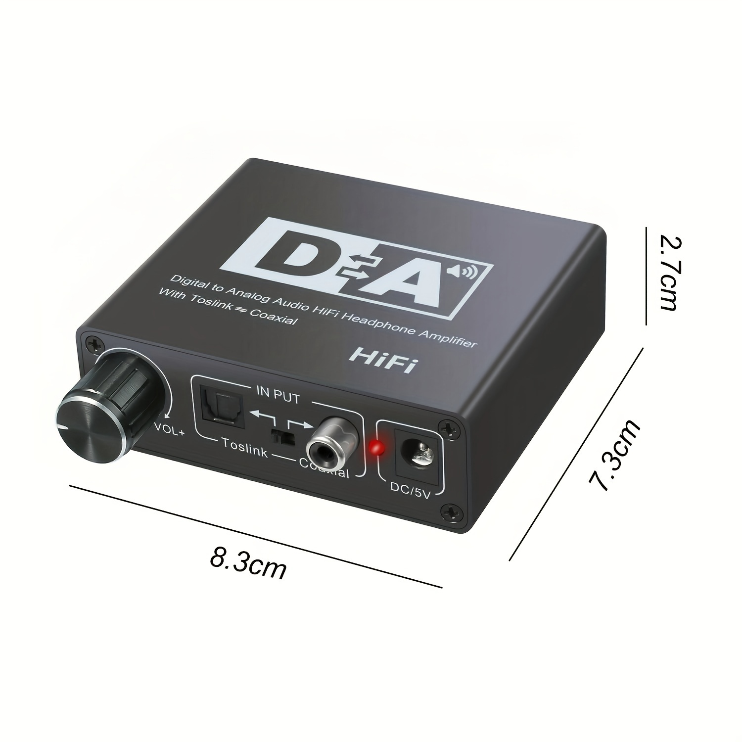 Convertisseur Audio numérique-analogique R.C.A L/R, adaptateur,  amplificateur