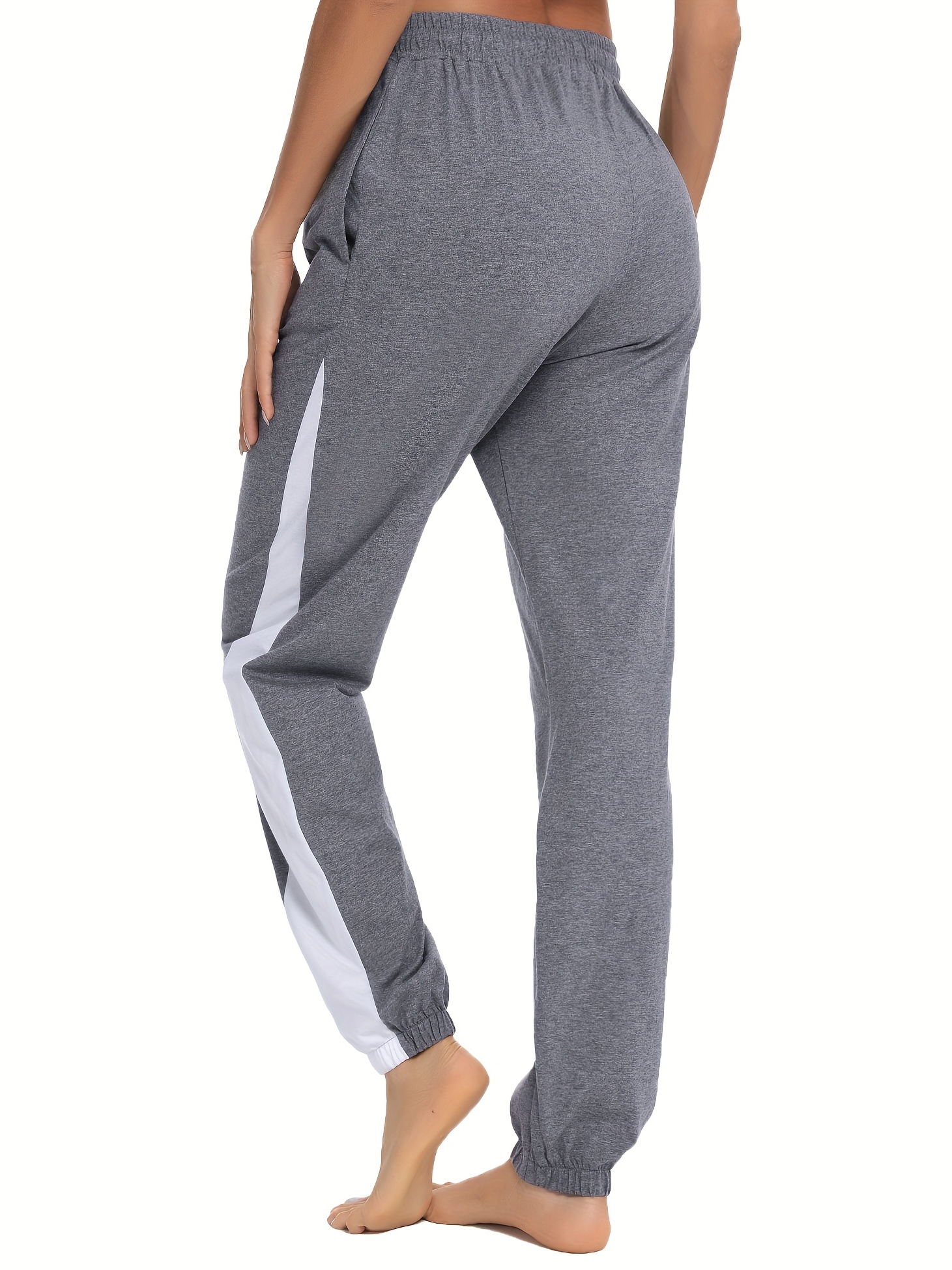 Women for Sports Pants - Slant Pocket Drawstring Sweatpants (Color : Gray,  Size : Medium) : : Clothing, Shoes & Accessories