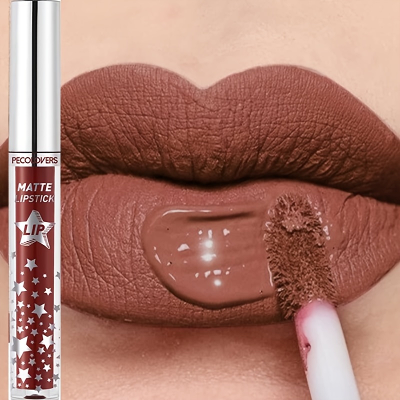 Metallic Velvet Lip Gloss Premium Liquid Lipstick Long - Temu