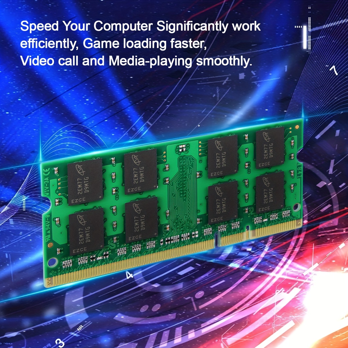 Crucial CL5 Mémoire RAM DDR2 8 Go (2 x 4 Go) PC2-5300 667 MHz