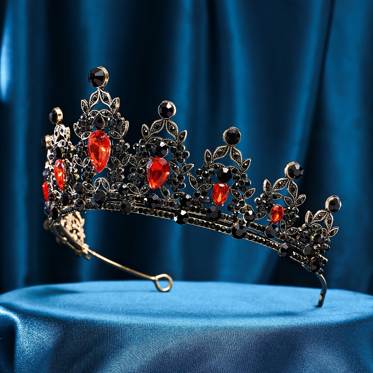 Esclusiva Principessa Regina Stile Reale Tiara, Elegante Corona Strass  Rosso Brillante Accessori Capelli, Regali Feste Compleanno, Vacanze,  Matrimoni Donne E Ragazze, Accessori Fotografia Stile Barocco E Performance  Palco - Giochi E Giocattoli 