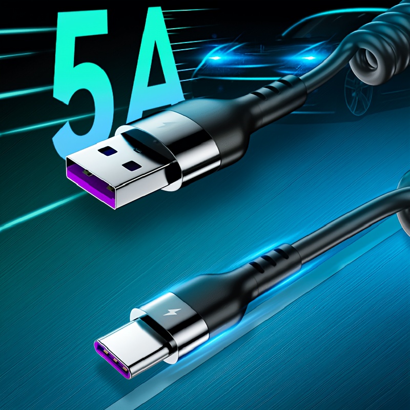 5a Usb Type C Fast Charging Data Cable Xiaomi/ Redmi/ - Temu