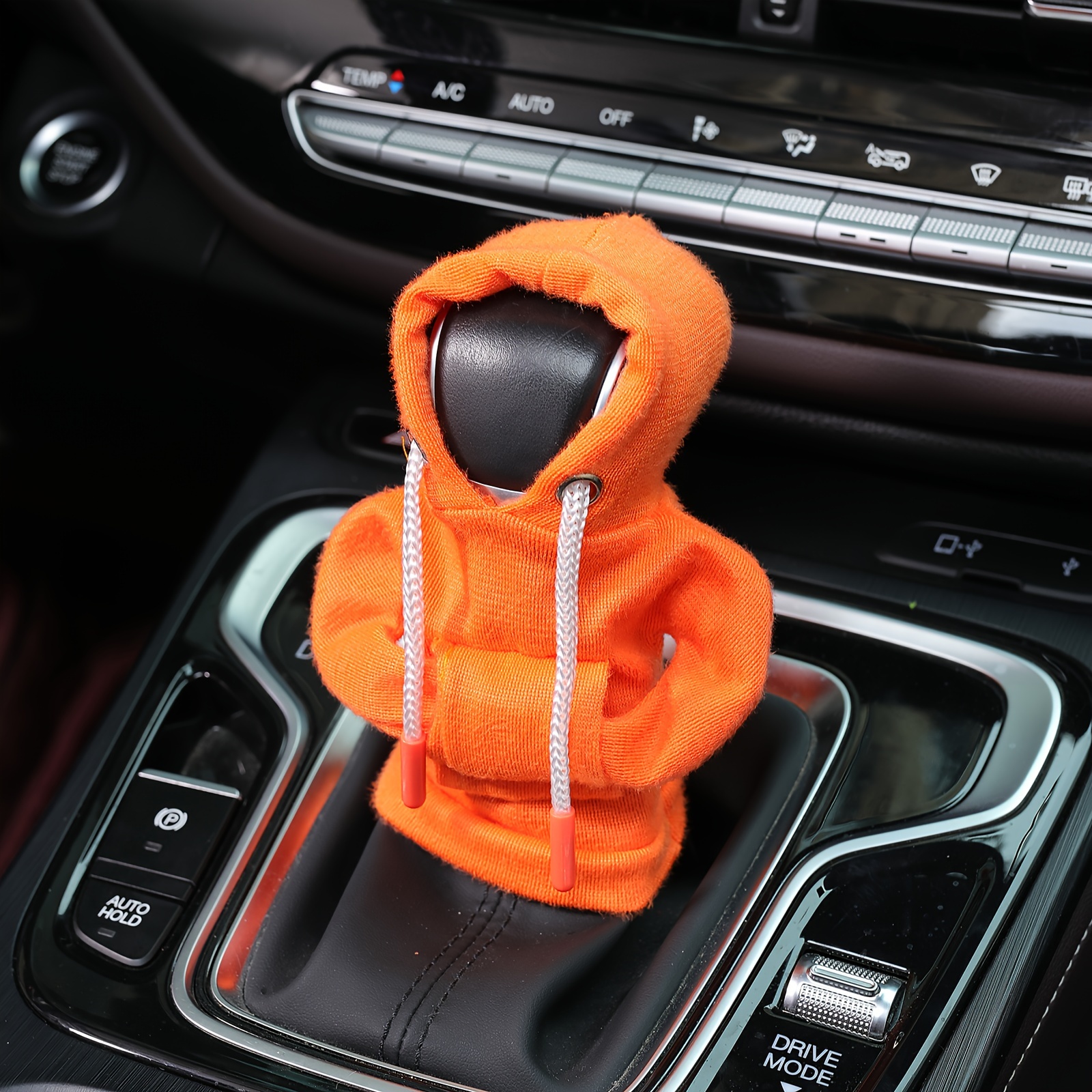 Funny Car Shift Knob Hoodie Cover Set For Car Interior - Temu