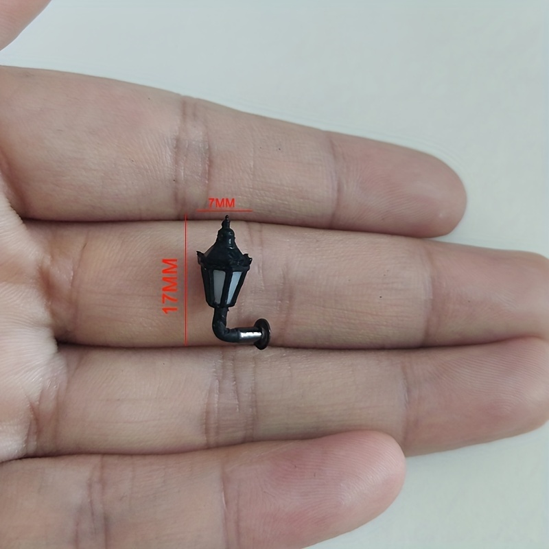 Mini Dollhouse Wall Lamp Model for Scene Modeling & Gift