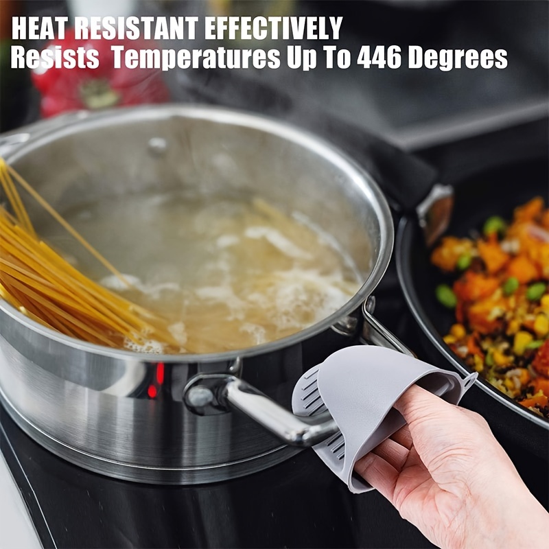 1pc Silicone Oven Mitts And Pot Holders Heat Resistant - Temu