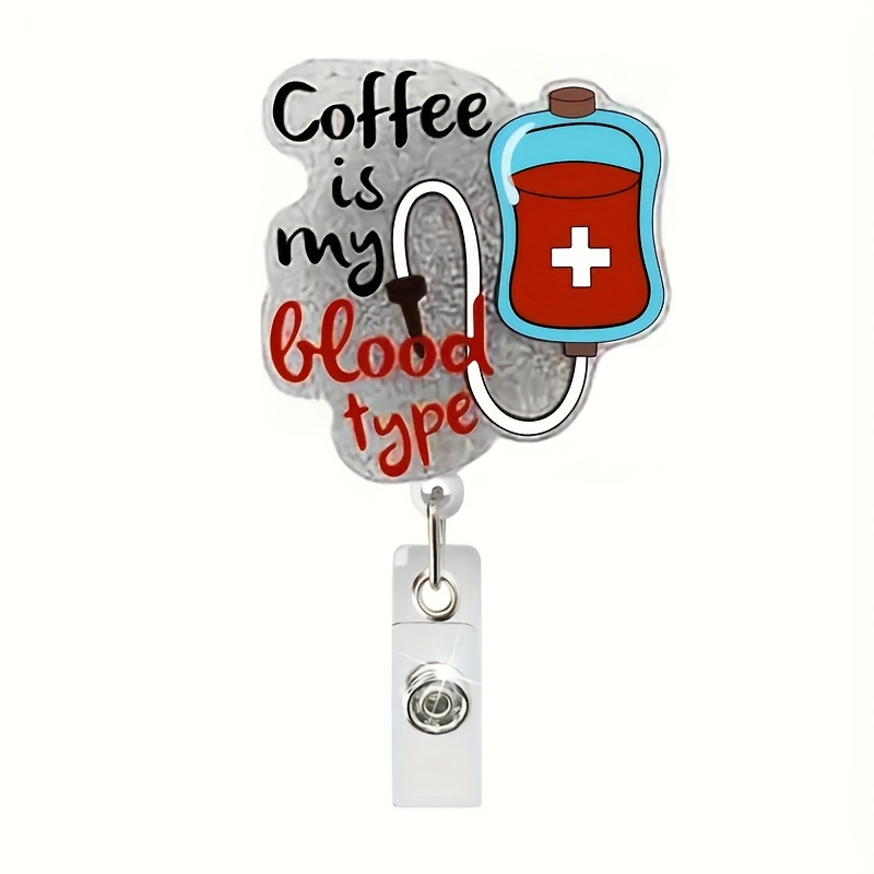 Badge Reels Holder Retractable Keychain Heavy Duty with ID Clip for Nurse  Key Card Name Tag Cute Anime Cartoon Skull Medical Work Office Key  Retractor