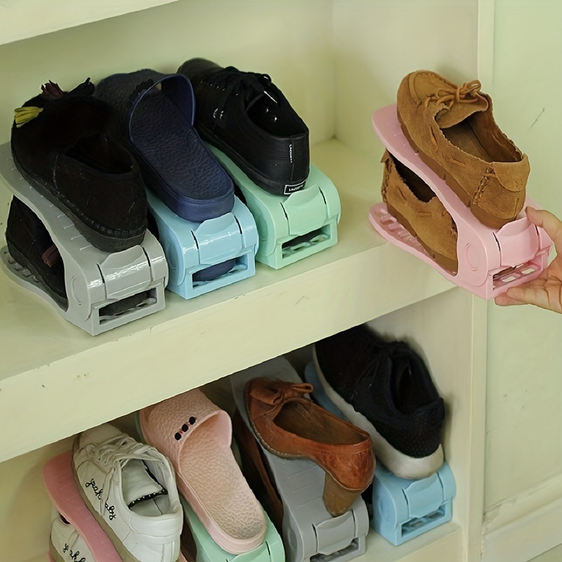 2/5/6/8 Tier Simple Shoe Rack, Multi-layer Simple Shoe Cabinet, Doorway  Storage Shoes, Dormitory Toilet Slipper Rack, Home Shoe Organizer - Temu