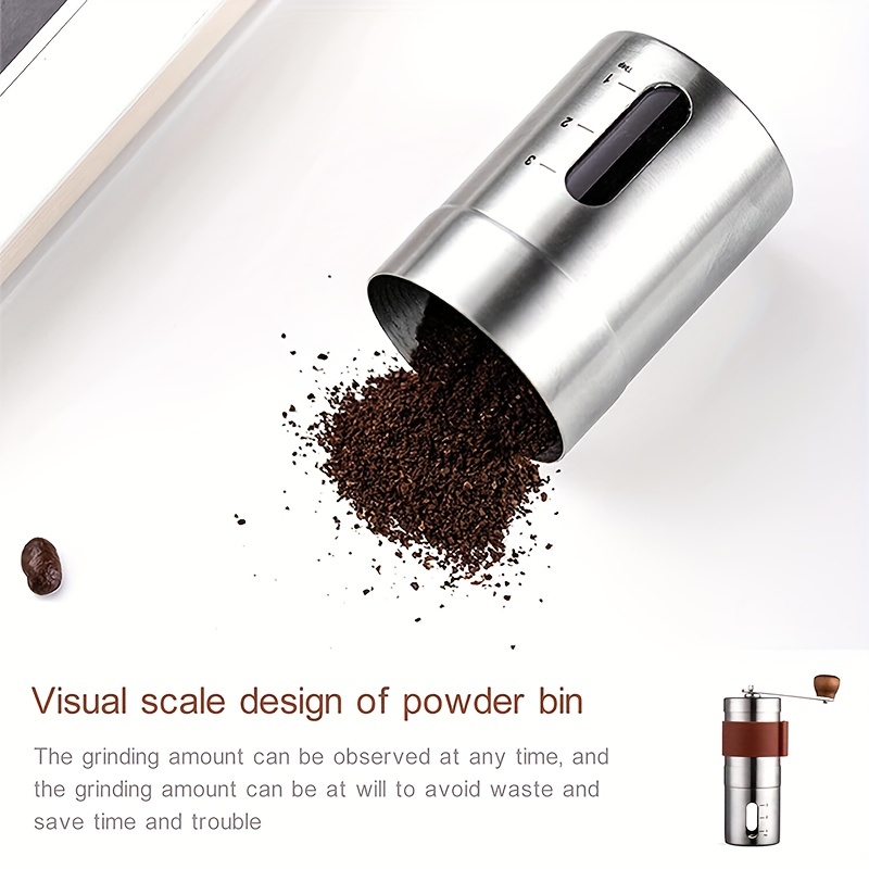 portable automatic stainless steel hand coffee
