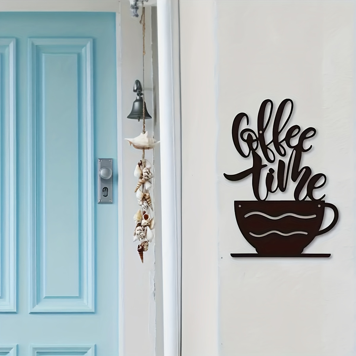 Coffee Sign Coffee And Tea Bar Sign Metal Hanging Wall Art - Temu