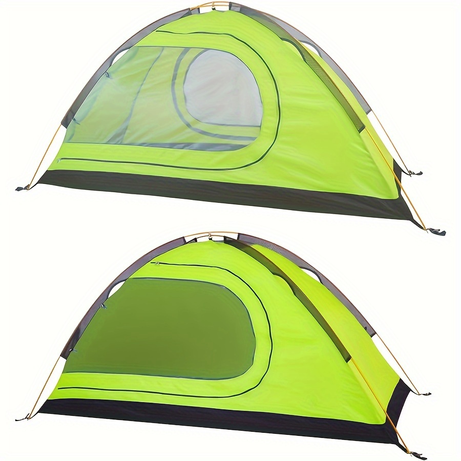 Unigear Space Dome - Tienda de campaña para 2 personas, espaciosa de 2  puertas/vestíbulos, impermeable, para camping, mochileros, senderismo,  pesca