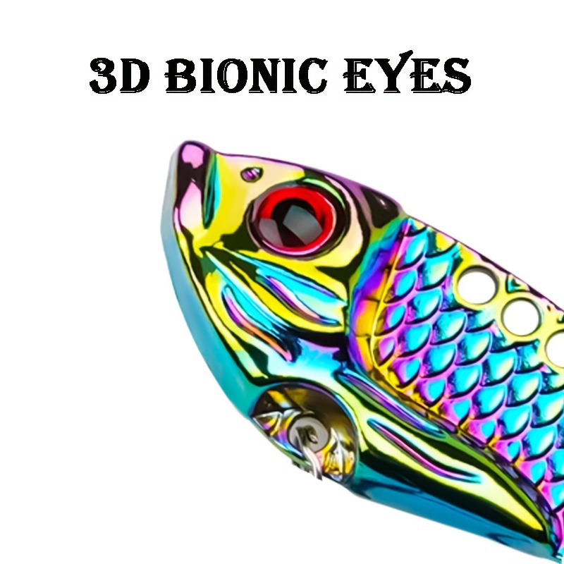 Metal Vib Bionic Fishing Lures Artificial Spinner Baits - Temu Canada
