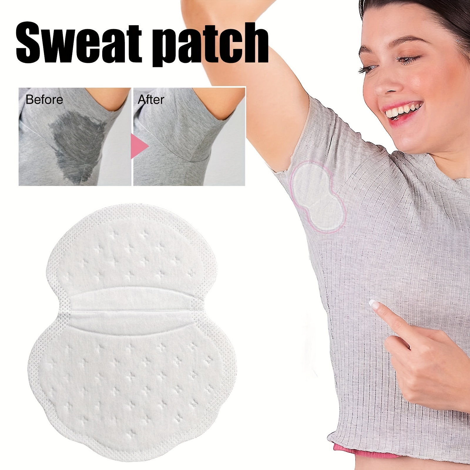 10 30pcs Summer Armpit Sweat Patch Disposable Underarm Sweat Pad