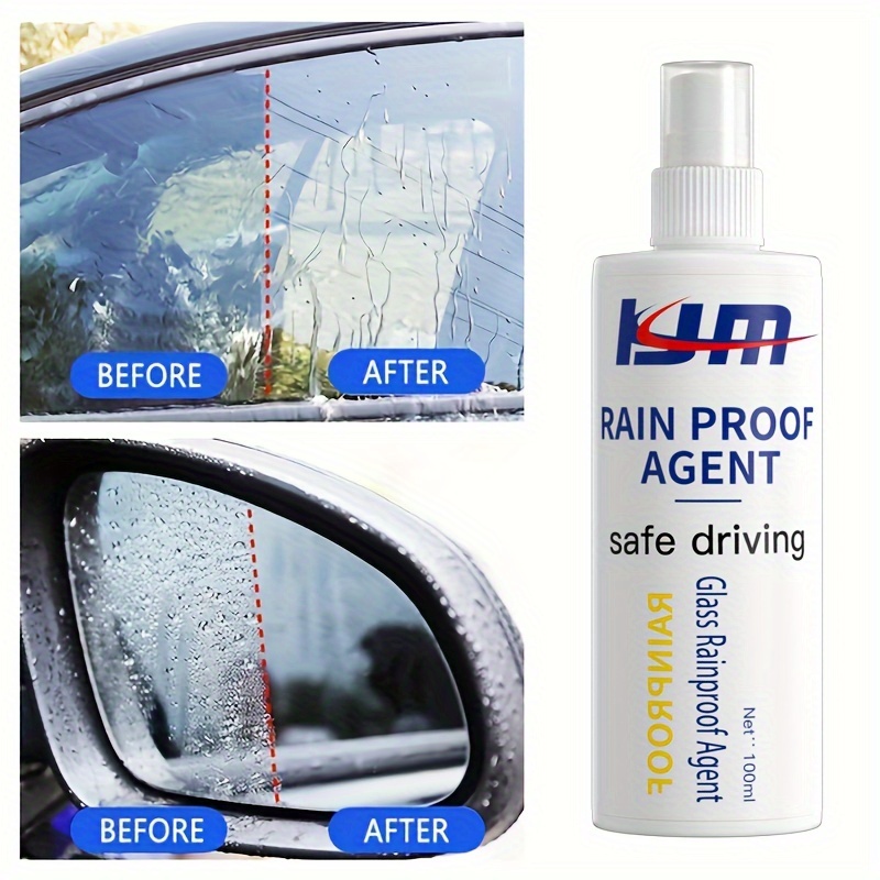 1 Pc Water Repellent Spray Anti Rain Coating For Car Glass Hydrophobic  Anti-rain Car Liquid Windshield Mirror Mask Auto Polish Kit