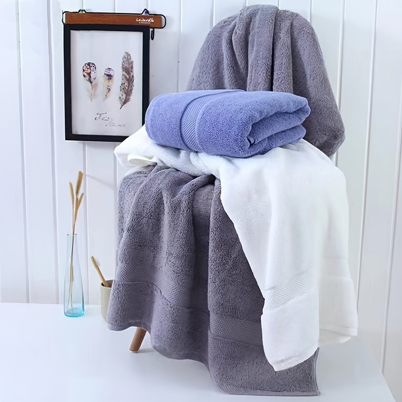 Soft Absorbent Towel Bath Towel Oblong - Temu