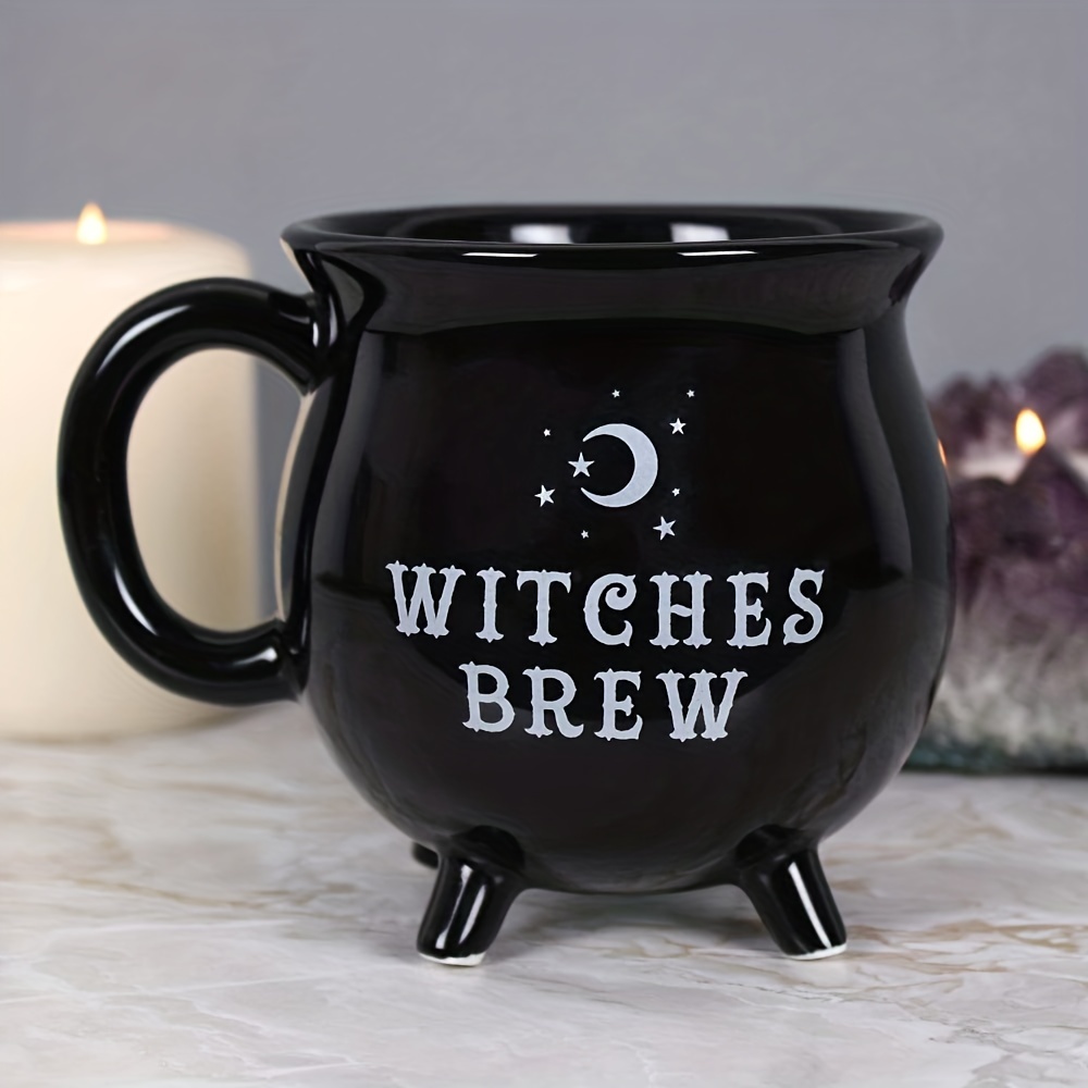  GSPY Witchy Gifts, Witch Gifts, 16oz Glass Cups with Lids and  Straws, Witch Mug Coffee Cup, Witchy Decor Aesthetic Cups, Witchy Gifts for  Women - Birthday, Christmas Gifts for Her, Witch