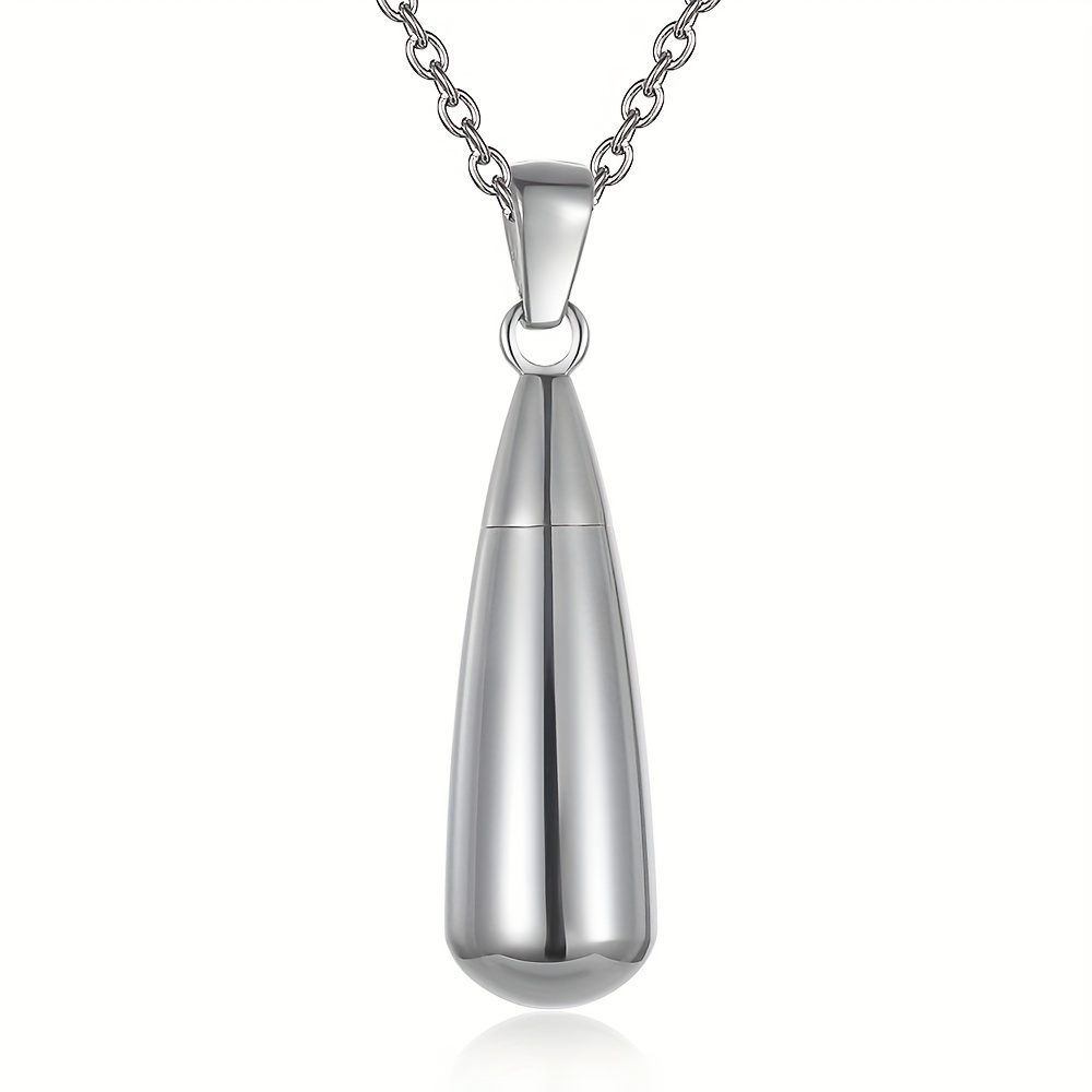 Casual Stainless Steel Cremation Jewelry For Pet Human Ashes - Temu Canada