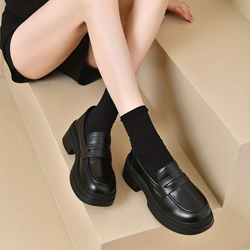 Platform school sale girl shoes