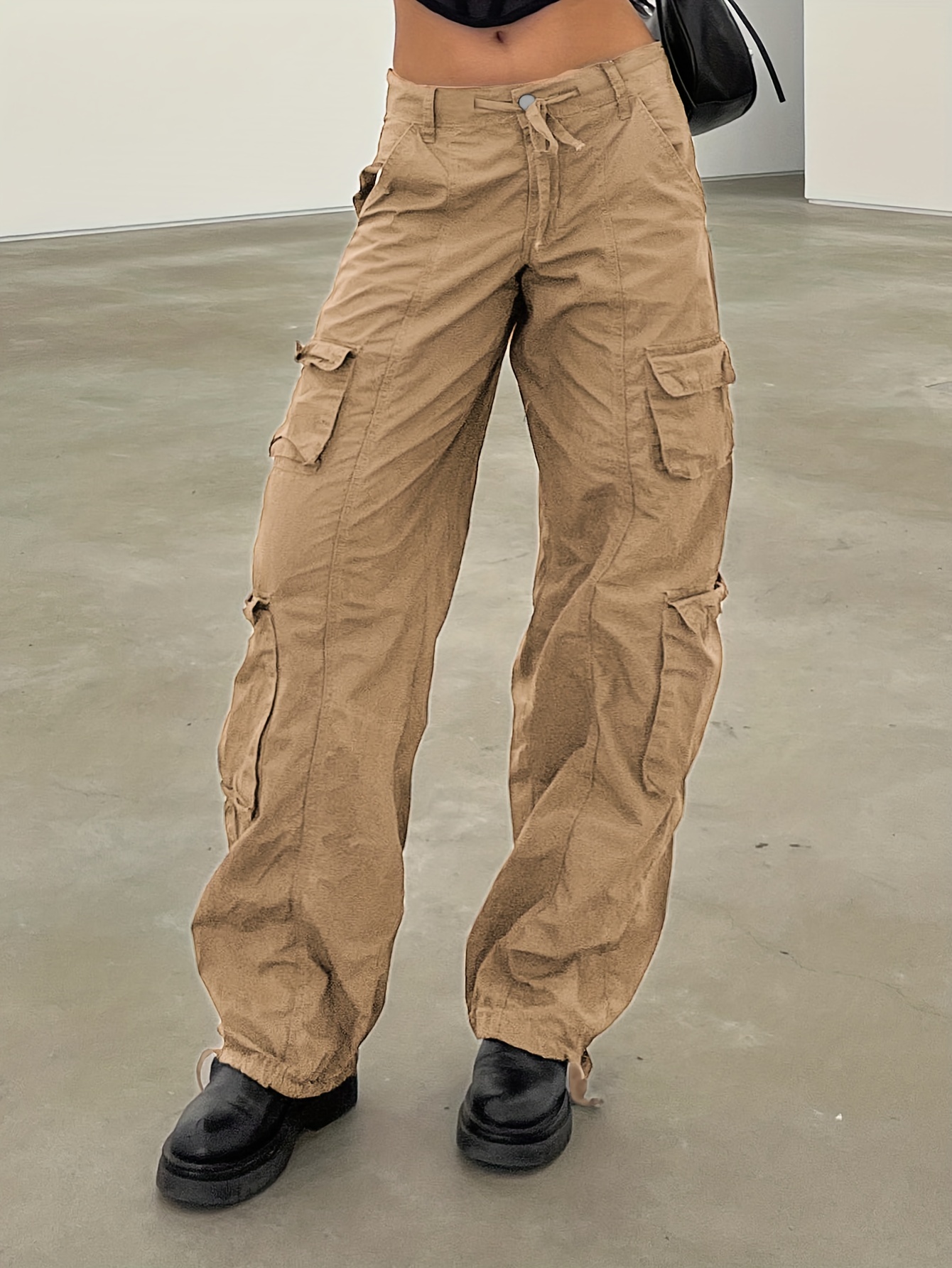 Tawaaiw Cargo Pants Women High Waist Pants Streetwear Y2k Vintage