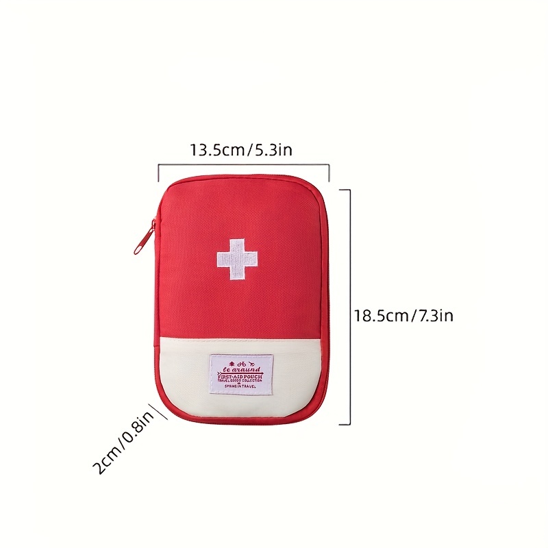 1pc Bolsa Médica Tela Oxford, Kit Primeros Auxilios Portátil