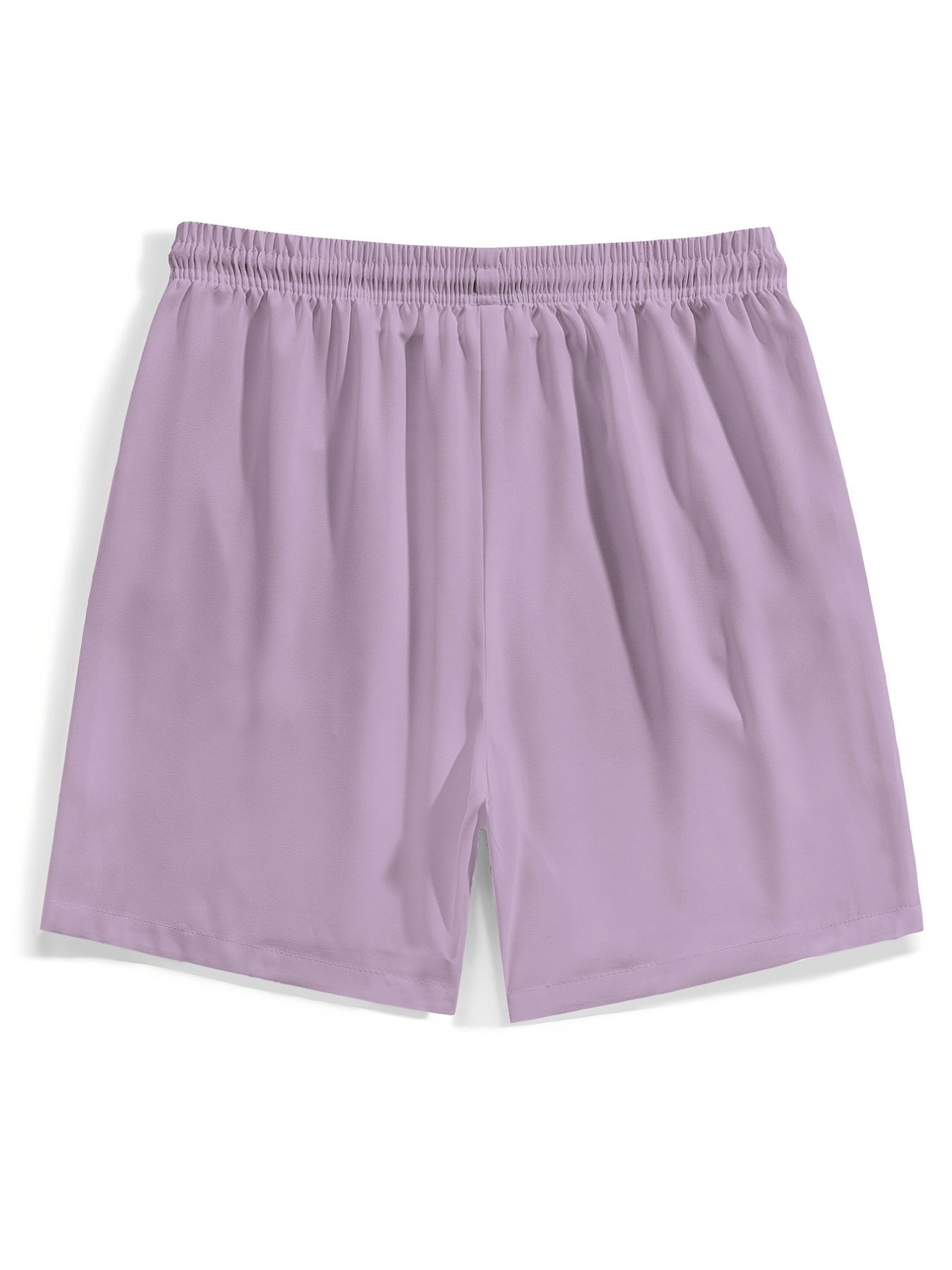 Regular Fit Cotton Shorts - Light purple - Men