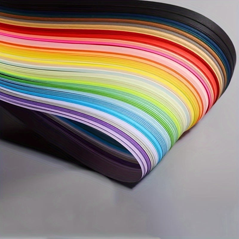 260 Colorful Strips Paper Quilling Paper Craft Mixed Origami DIY