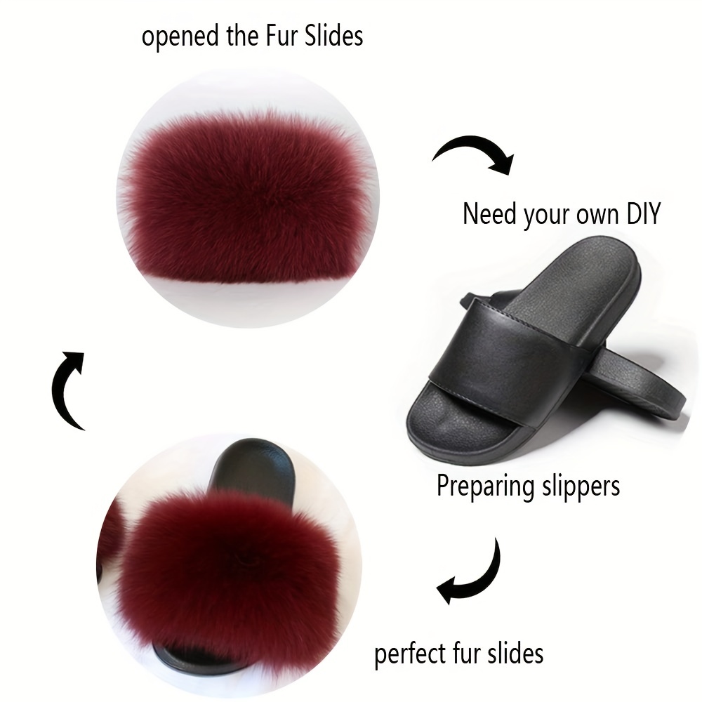 Diy sale fluffy slides