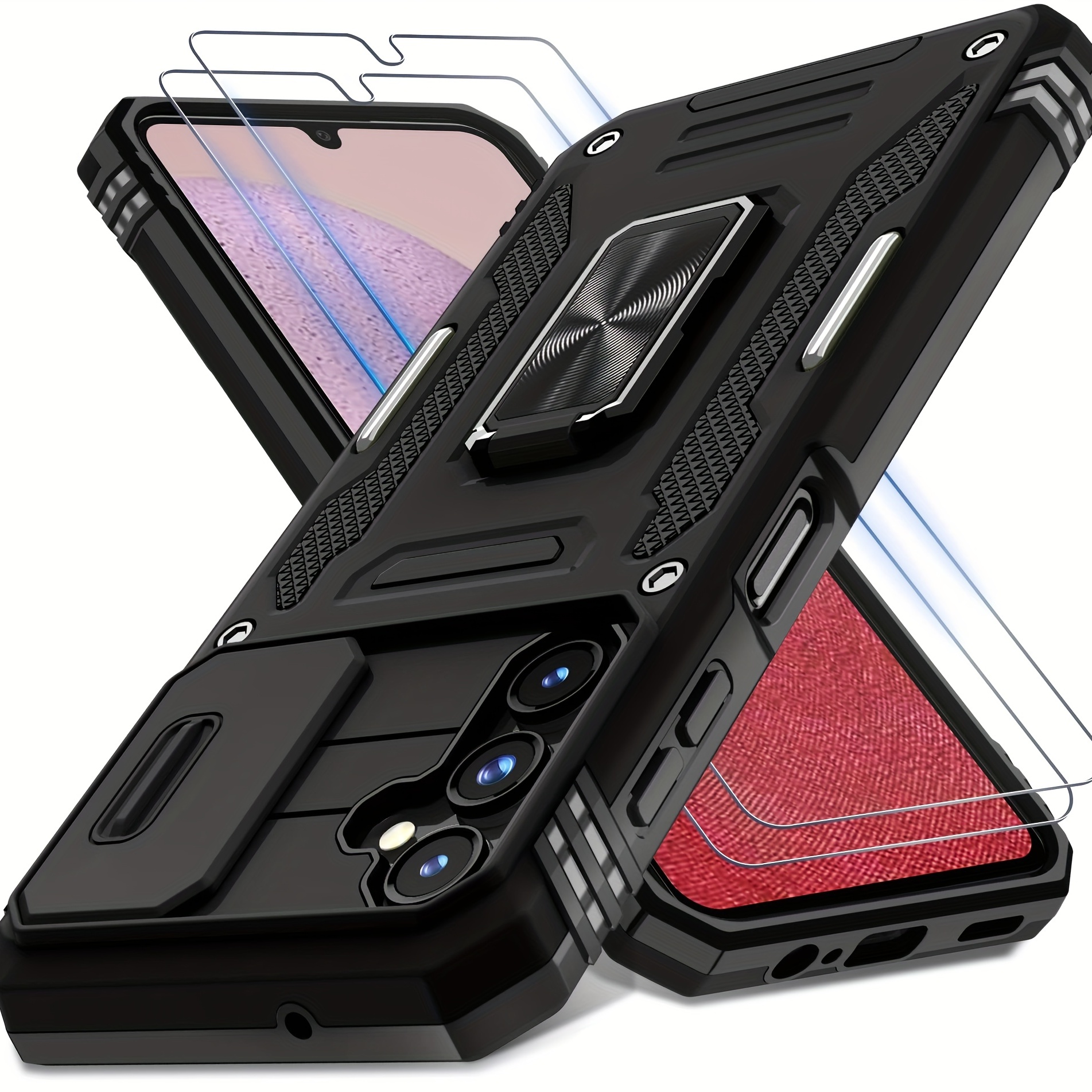 For Samsung S24 A25 A05S A15 S23 FE A14 A34 Case Clear Silicone Gel Phone  Cover