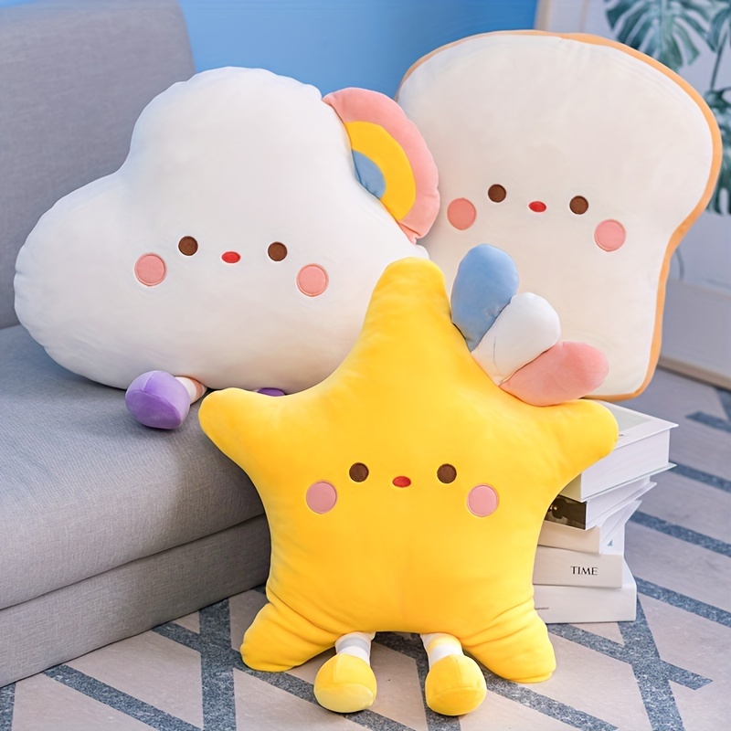 Cloud Shaped Pillow  Cushions on sofa, Soft sofa, Plush pillows